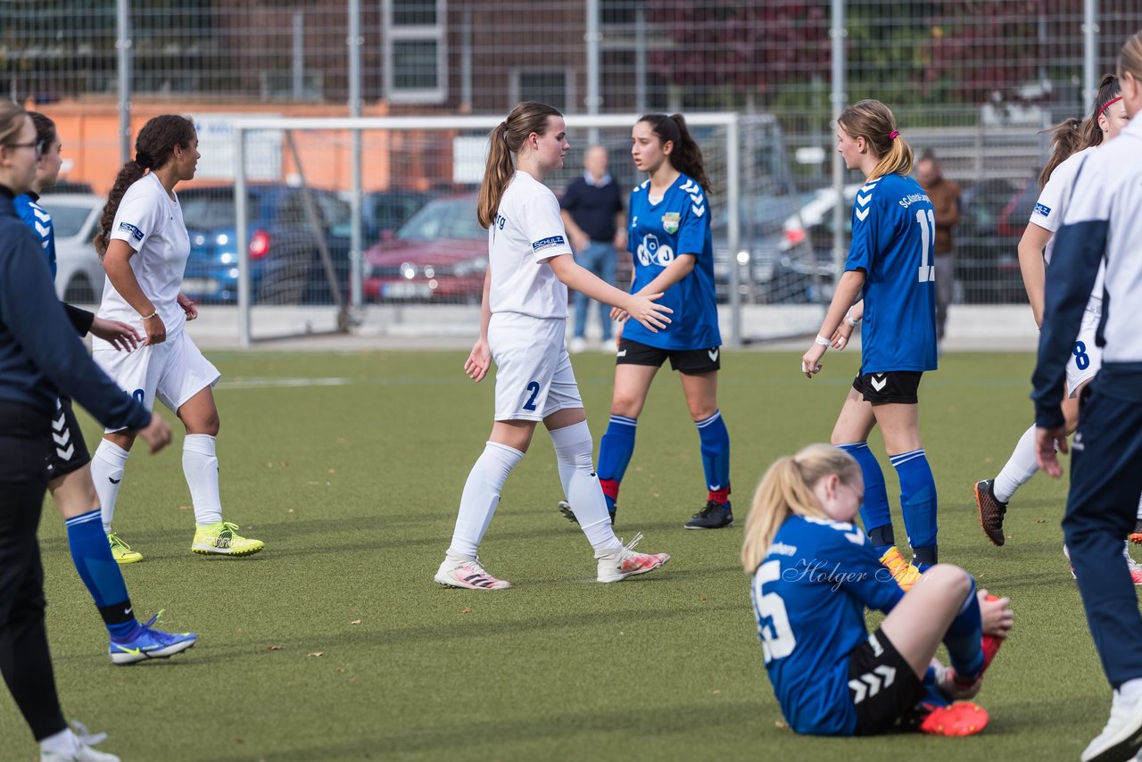 Bild 436 - wBJ Alstertal-Langenhorn - VfL Pinneberg : Ergebnis: 2:3